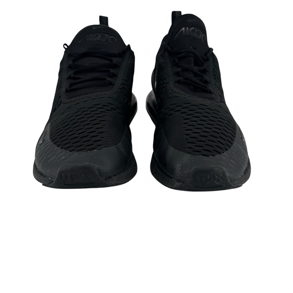 Nike Air Max 270 Black Mesh Sneakers Men’s Size 12.5 Running Shoes - Picture 4 of 13